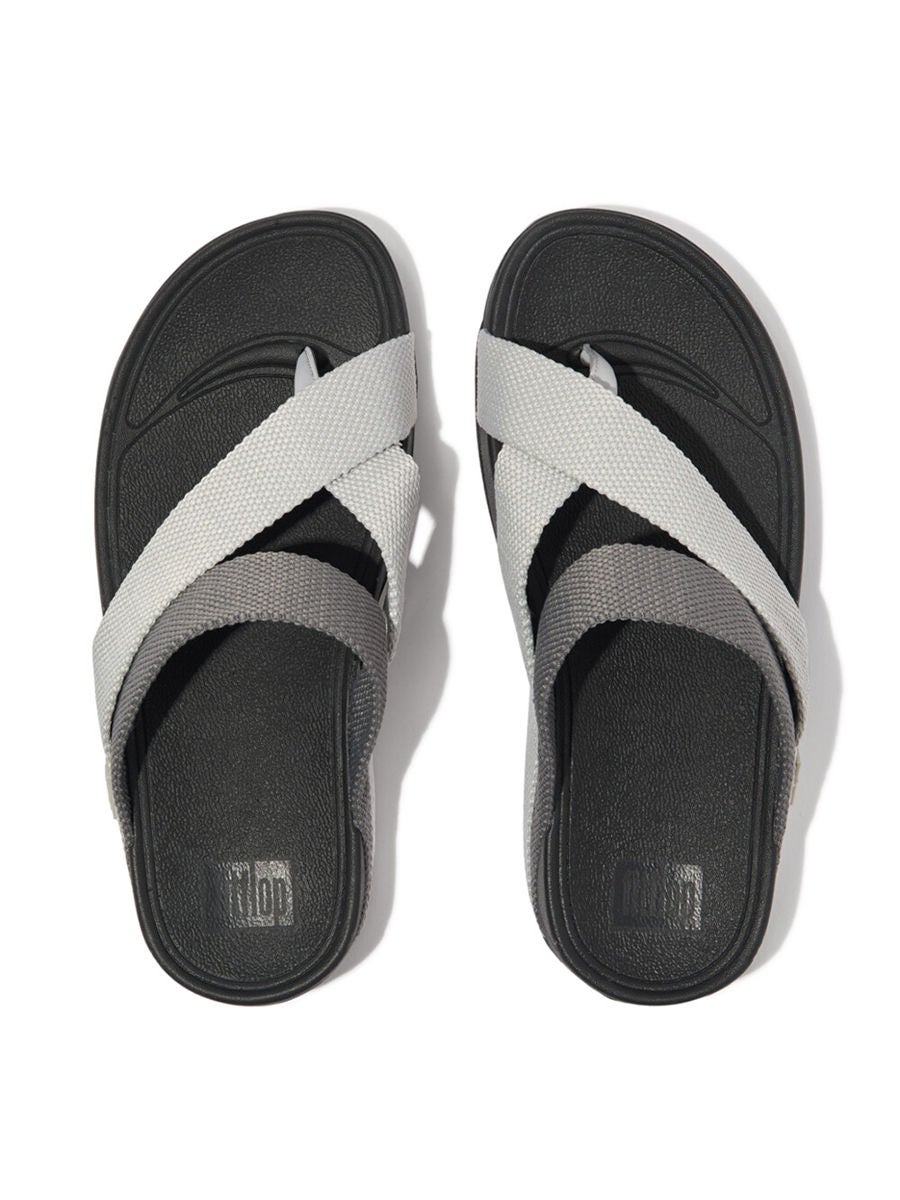 10.0 OFF on FitFlop MEN S SLING WEAVE Tiptoe Grey Mix