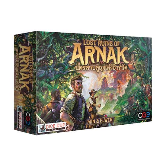 DICE CUP BOARD GAME Lost Ruins of Arnak - Central.co.th