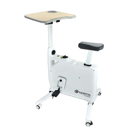 NORTH FITNESS White Exercise bike Table bike2 - Central.co.th