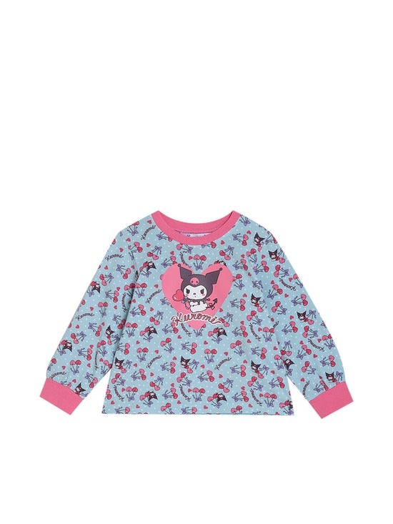 e-Tax | SANRIO Girl Pyjamas Long Sleeves Kuromi Light Green | Central.co.th