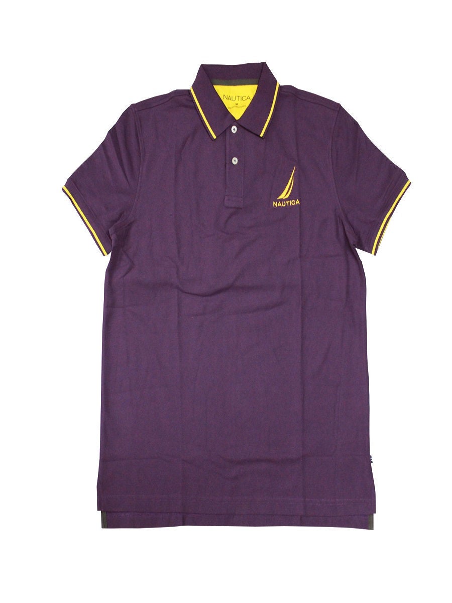 purple nautica shirt