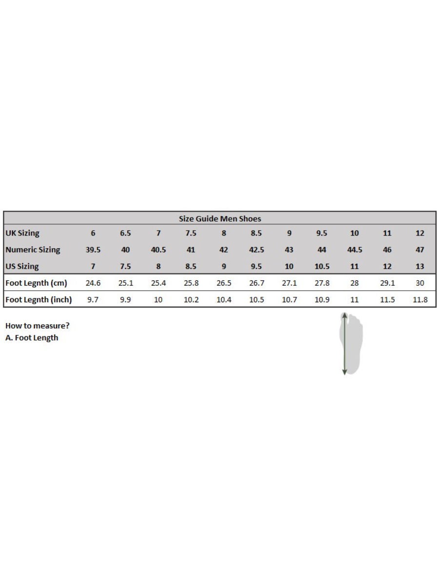 Pepe shoes size on sale chart