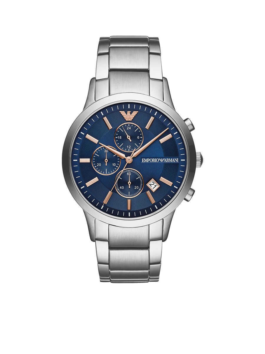 EMPORIO ARMANI Men s Watch GIANNI T BAR AR11469 Blue Central .th