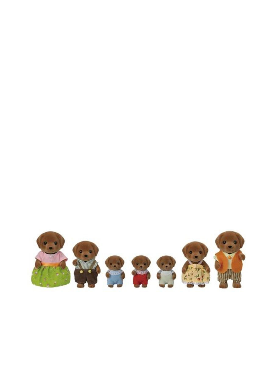 SYLVANIAN FAMILIES Figure Chocolate Labrador Family Limited