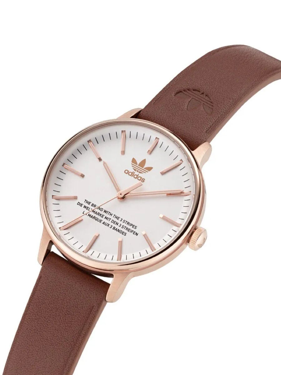 Adidas leather watch clearance strap