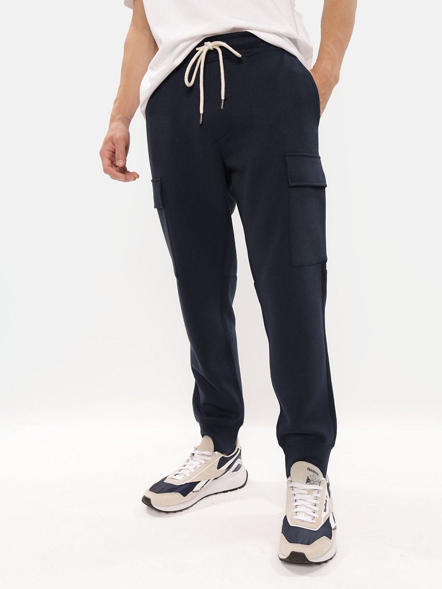 American eagle discount black cargo joggers