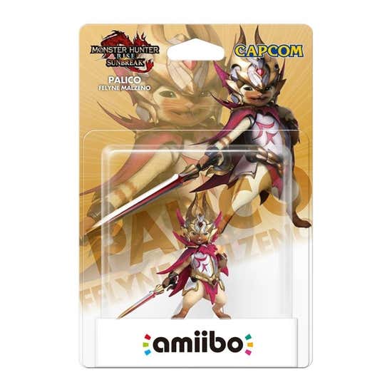 NINTENDO AMIIBO AMIIBO MONSTER HUNTER RISE: SUNBREAK SERIES FIGURE ...