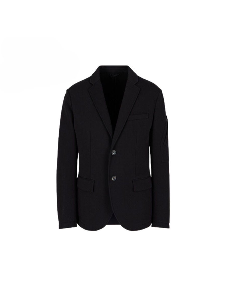 Armani exchange black outlet blazer