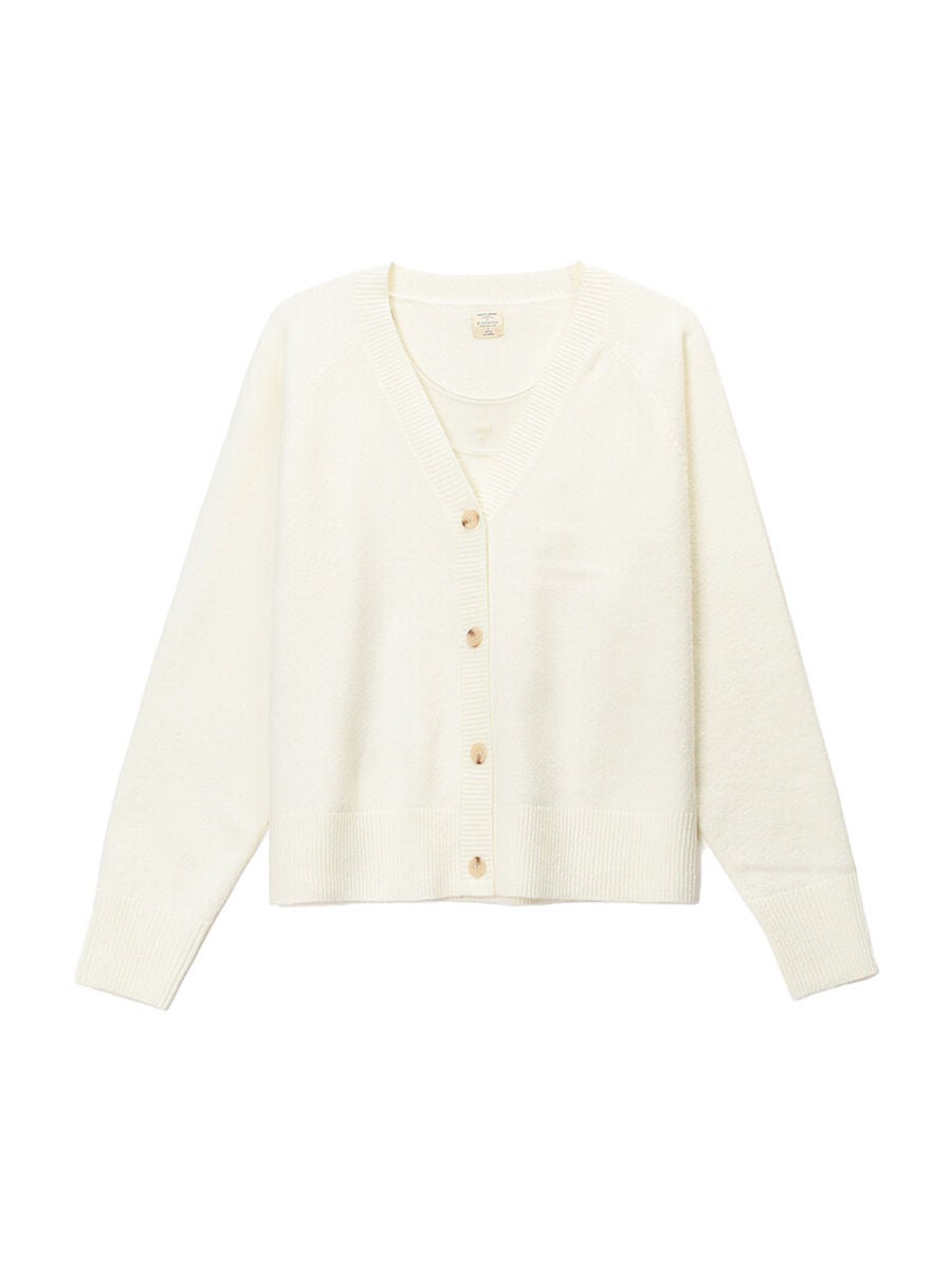 Womens off white cardigan on sale sweater