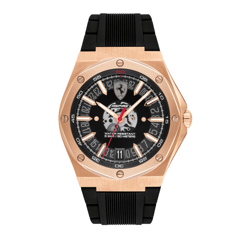 Ferrari rose clearance gold watch