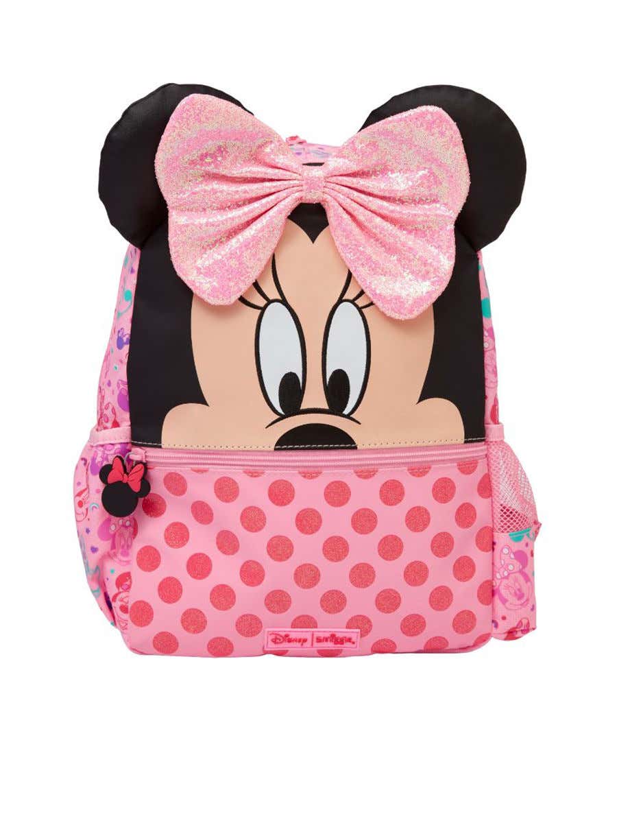 Personalized Minnie Mouse Made You Smile Character Backpack - 16 Inch