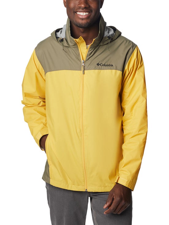 columbia yellow rain jacket