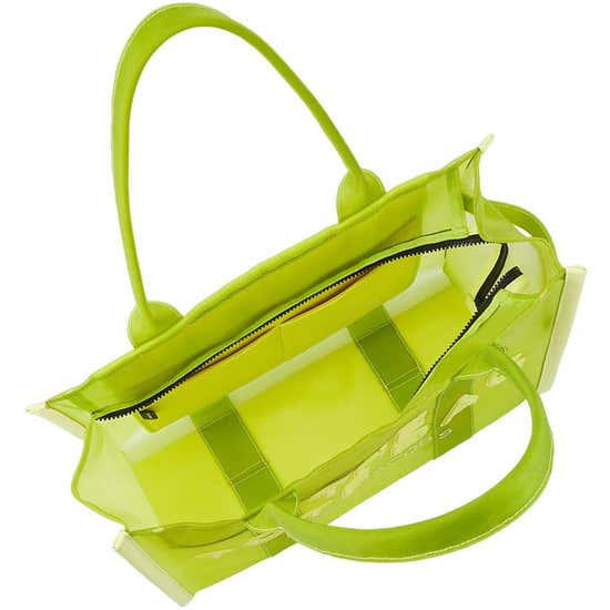 Marc Jacobs The Mesh Medium Bright Green Tote Bag