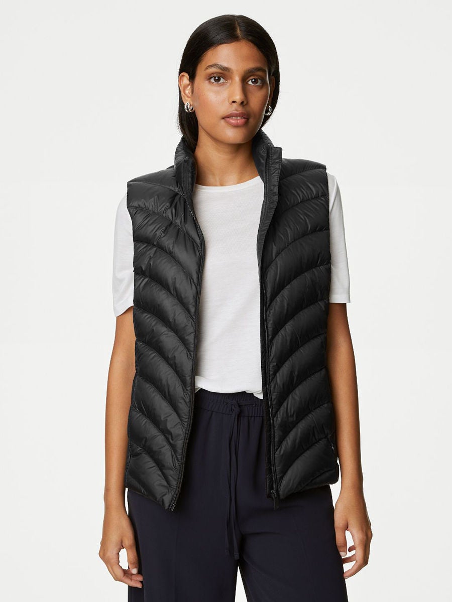 Down and clearance feather gilet