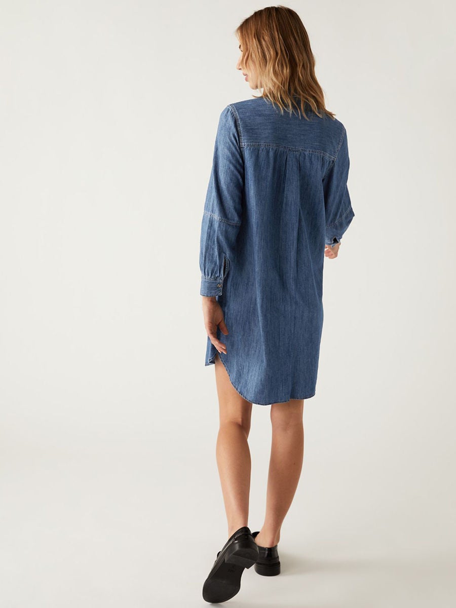 Denim shirt dress marks hotsell and spencer