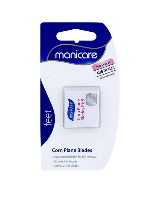 MANICARE Corn Plane Replacement Blades, 5 Pack M41100 White | Central ...