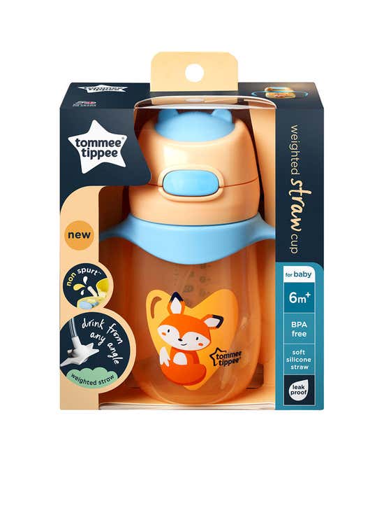 Tommee Tippee Training Straw Cup BPA Free Age 6m+