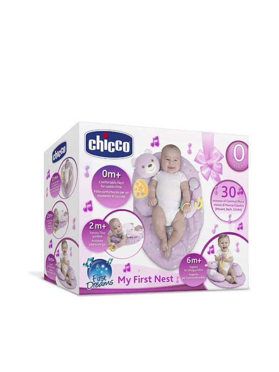 Chicco Nidito Para Bebes My First Nest 3 En 1 Rosa