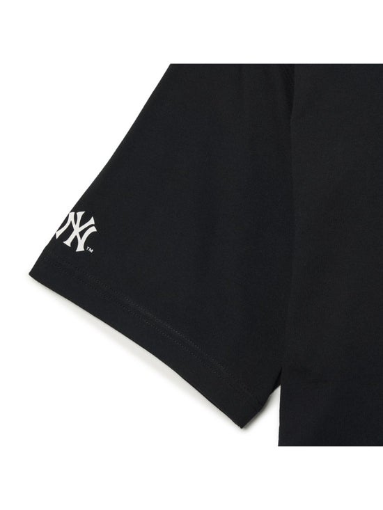 MLB Korea Basic Big Logo Bra Top NY Yankees Black