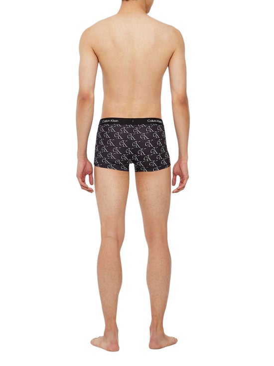 CALVIN KLEIN Men's 1996 Micro Low Rise Trunk Black 