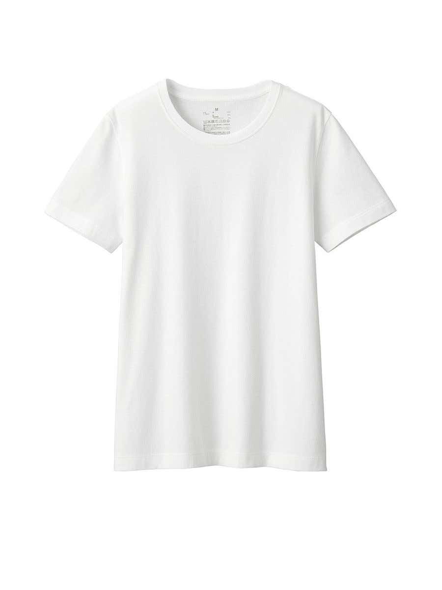 MUJI Jersey Crew Neck T-Shirt BBA07A1A - Central.co.th