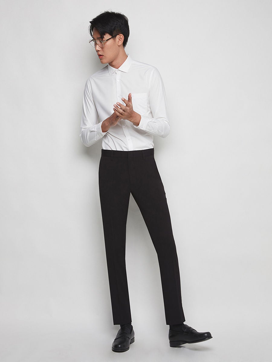 Buy online Men Solid Mid Rise Casual Trouser from Bottom Wear for Men by  Old Grey for ₹800 at 60% off | 2024 Limeroad.com