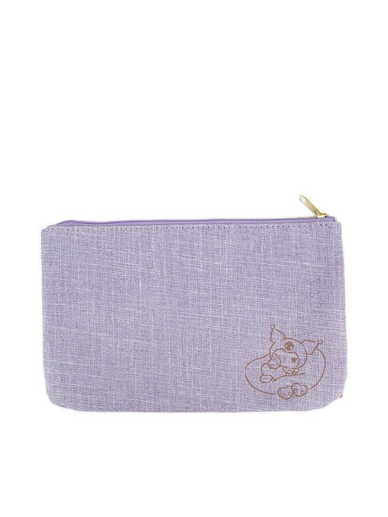 Japan Sanrio Original Single Sided Pencil Case - Kuromi