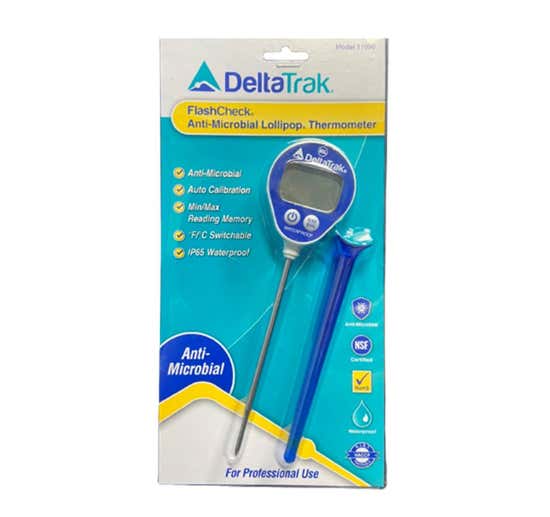 Waterproof Digital Thermistor Thermometer (DeltaTRAK 11050)