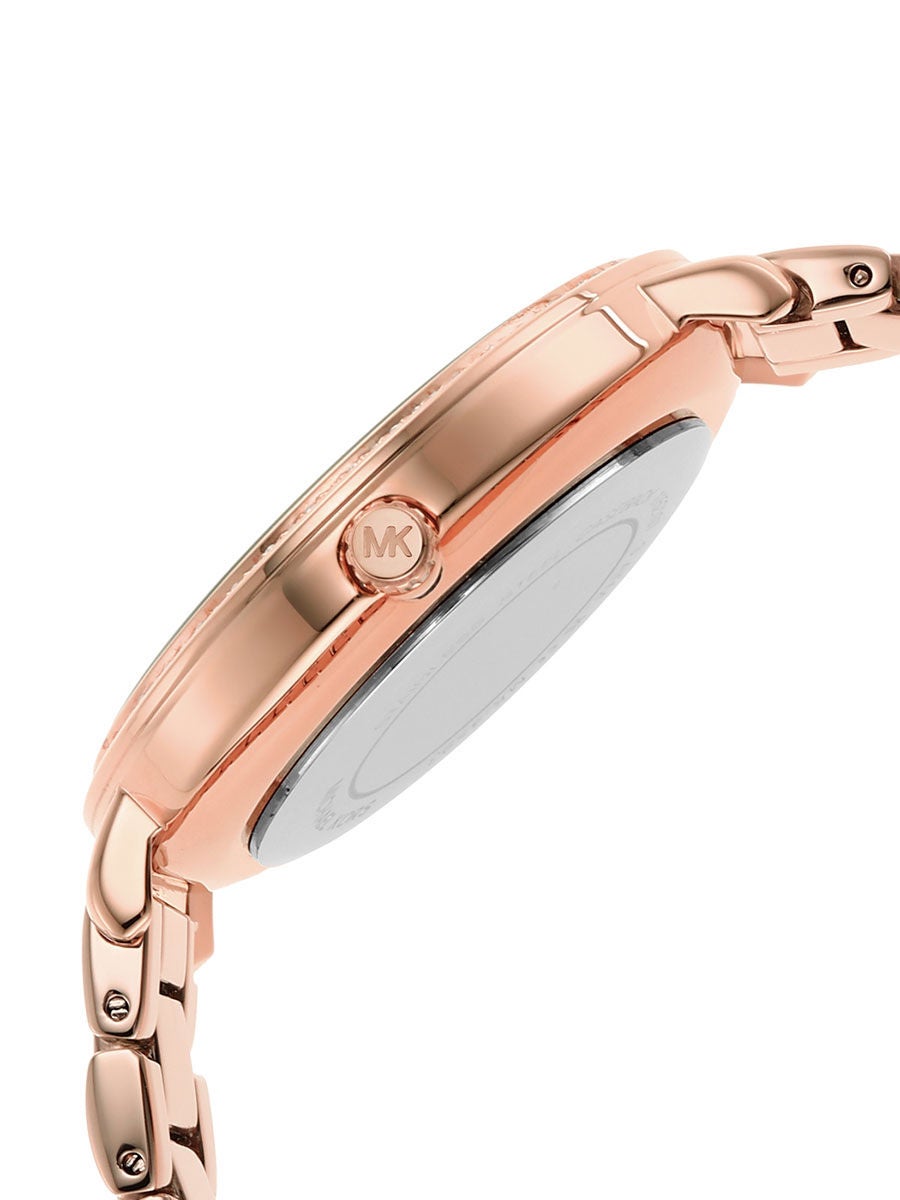 Michael kors 5503 on sale rose gold watch