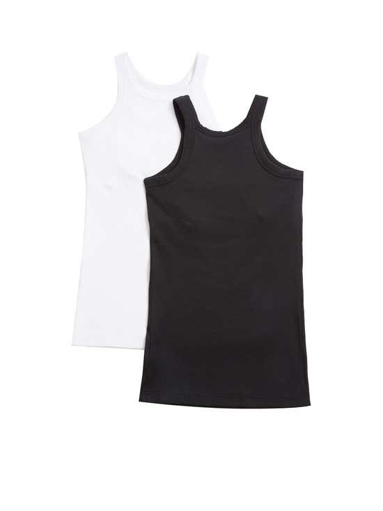 15.03% OFF on Marks & Spencer Women Support Vests Cotton Rich Secret 2 pcs