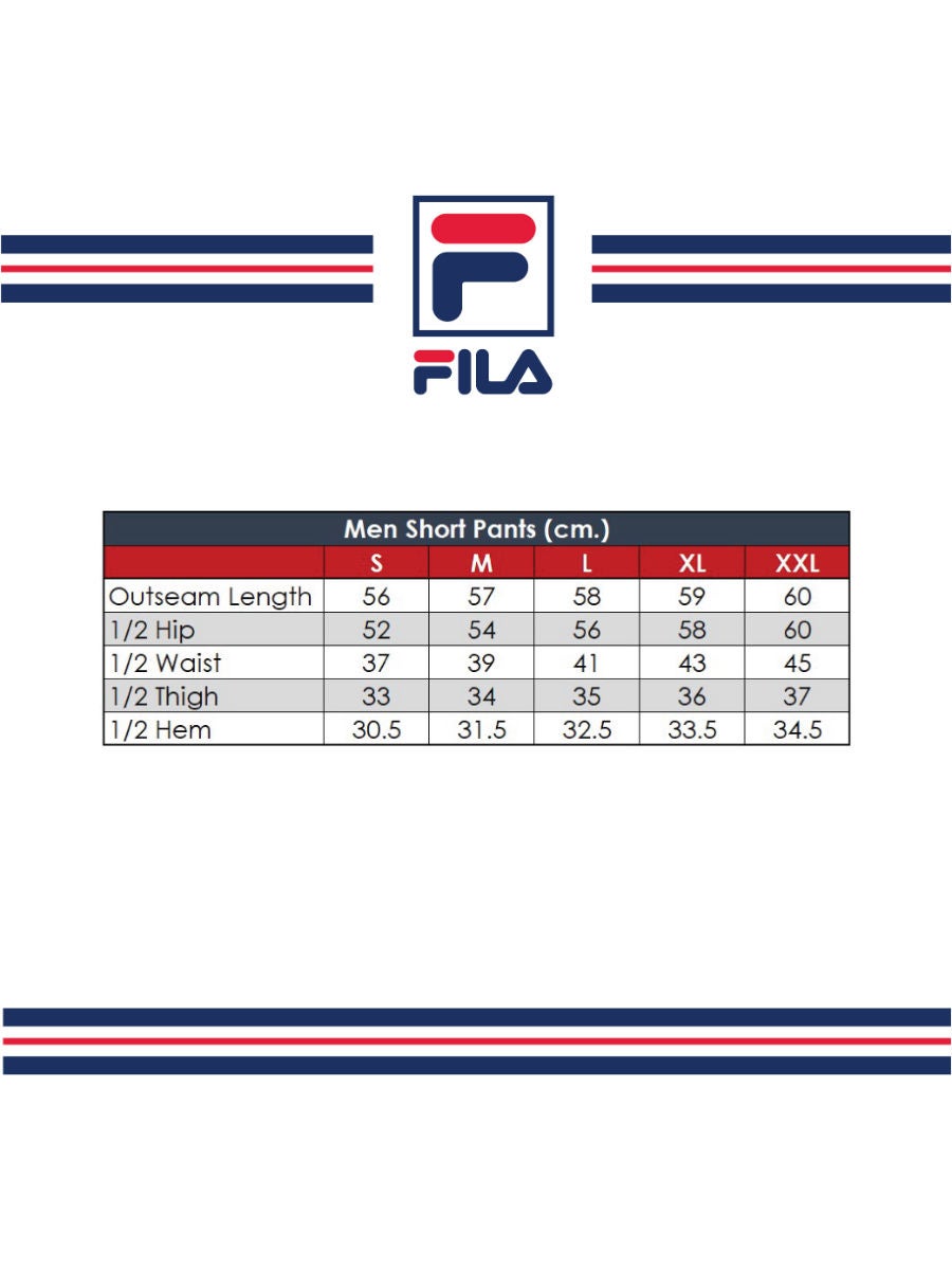 Fila youth shoe hot sale size chart