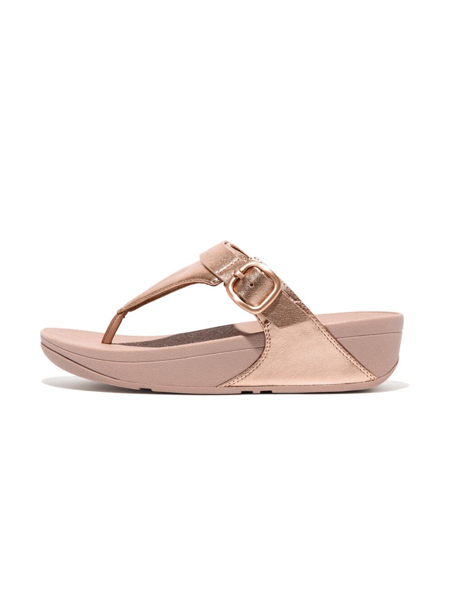 50.0 OFF on FitFlop WOMEN S LULU ADJUSTABLE LEATHER GOLD