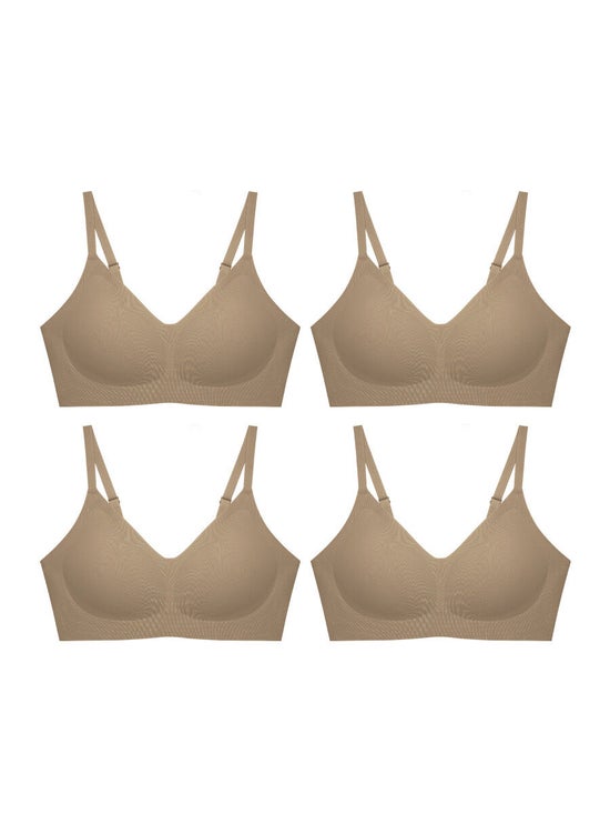 e-Tax, SABINA Wireless Bra Perfect Bra Collection - Tan