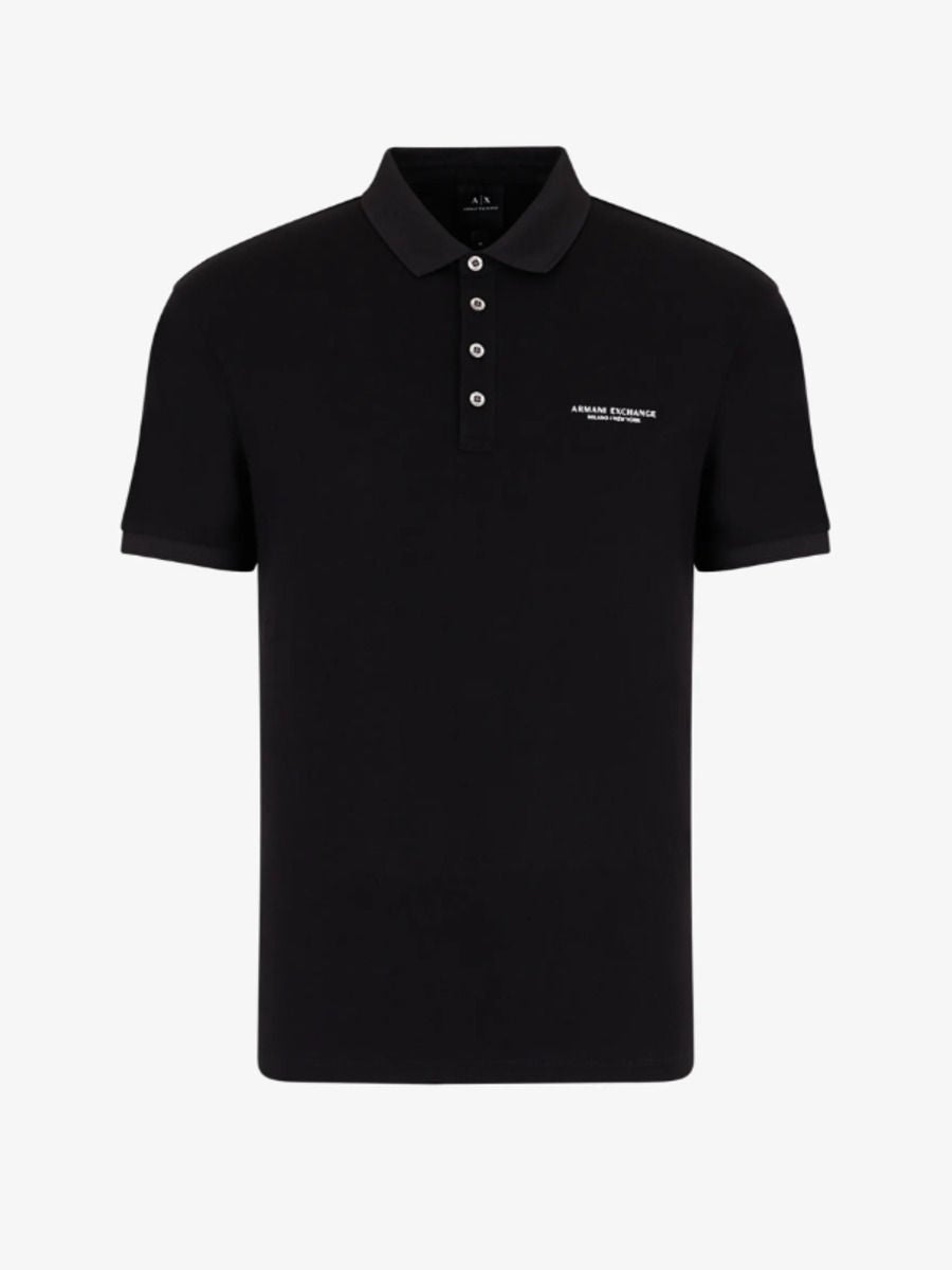 10.0 OFF on ARMANI EXCHANGE Men s Polo Black