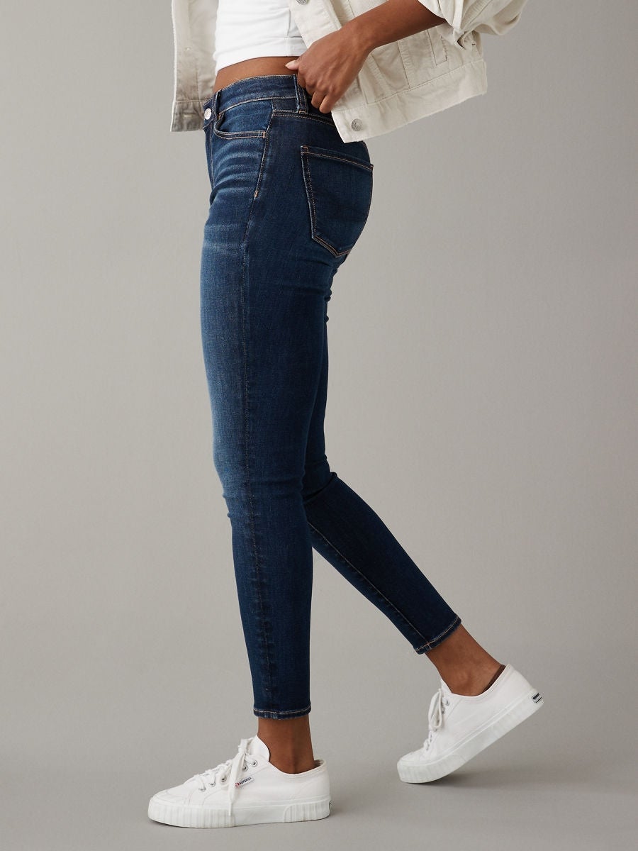 American eagle high rise jegging outlet crop