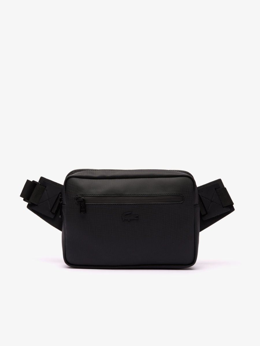 Black lacoste man top bag