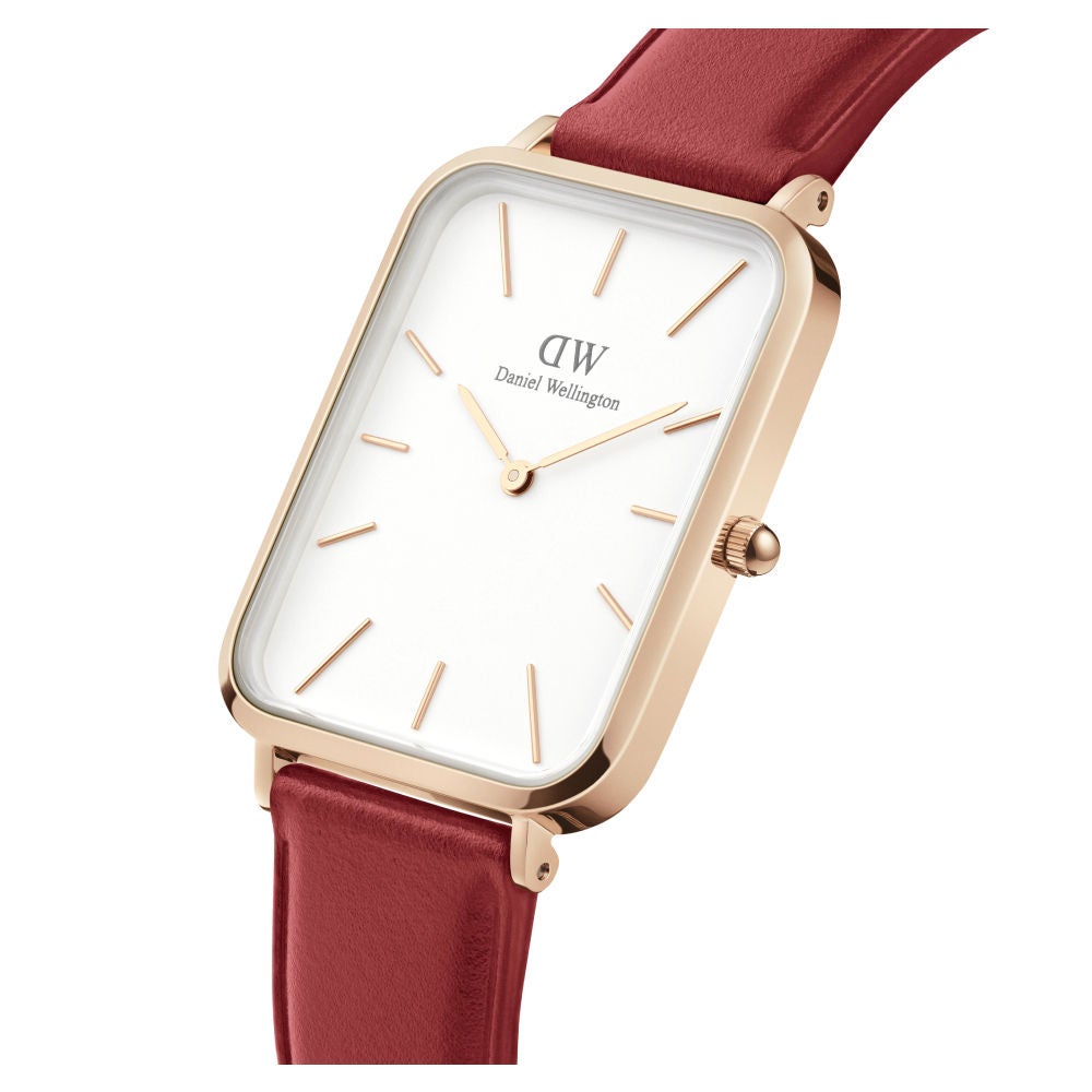 Daniel wellington red outlet watch