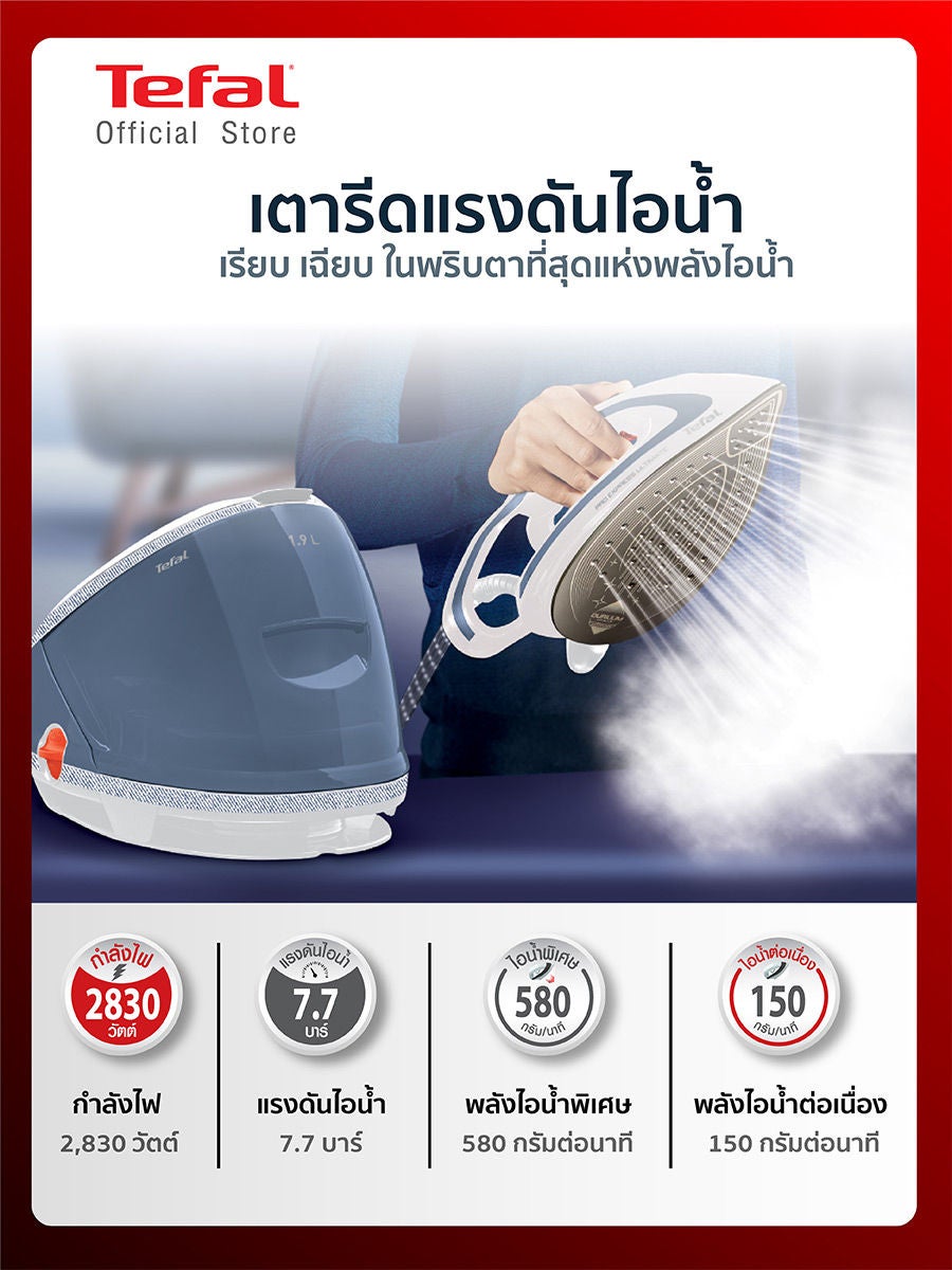 Tefal steam iron store pro express