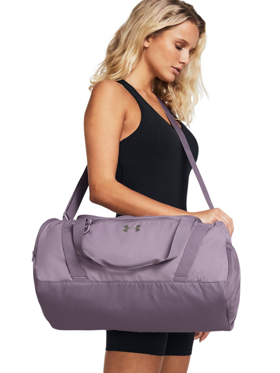 Under armour hotsell purple duffle bag