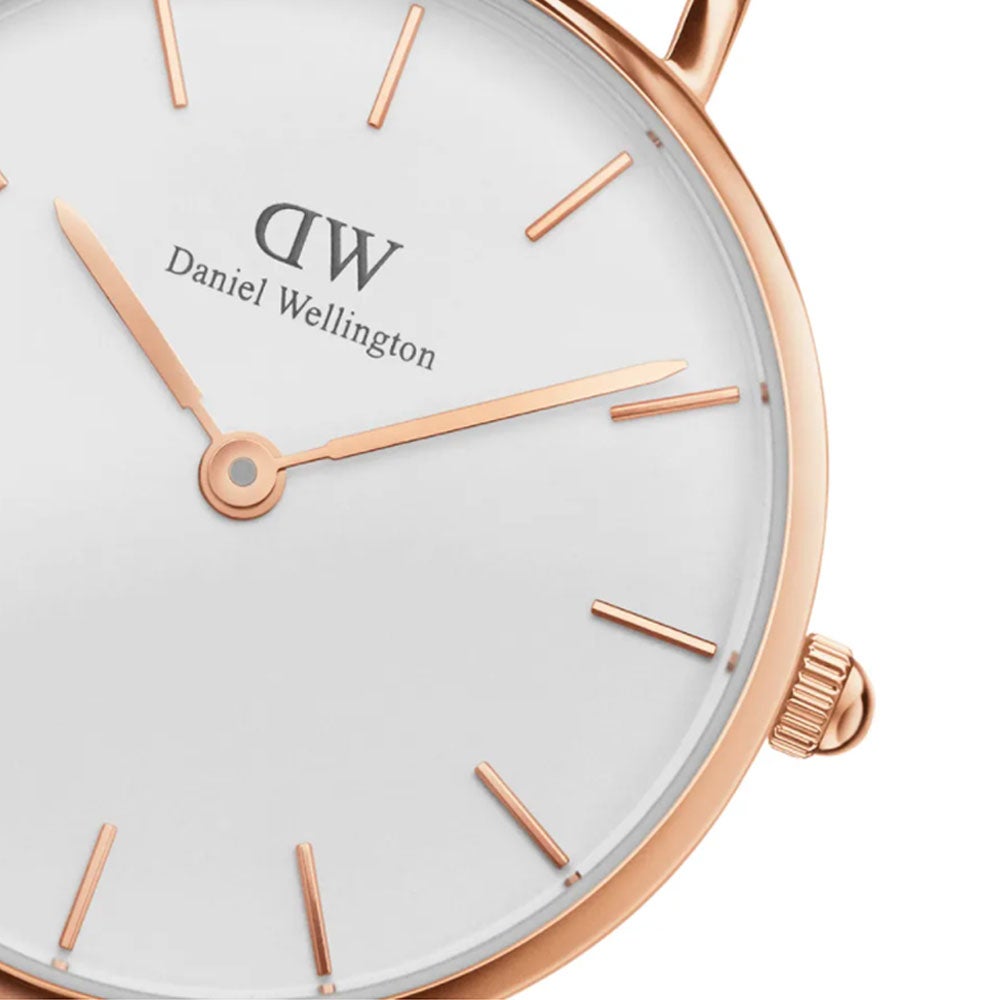 e Tax 30.0 OFF on DANIEL WELLINGTON Petite Rosewater White 32mm