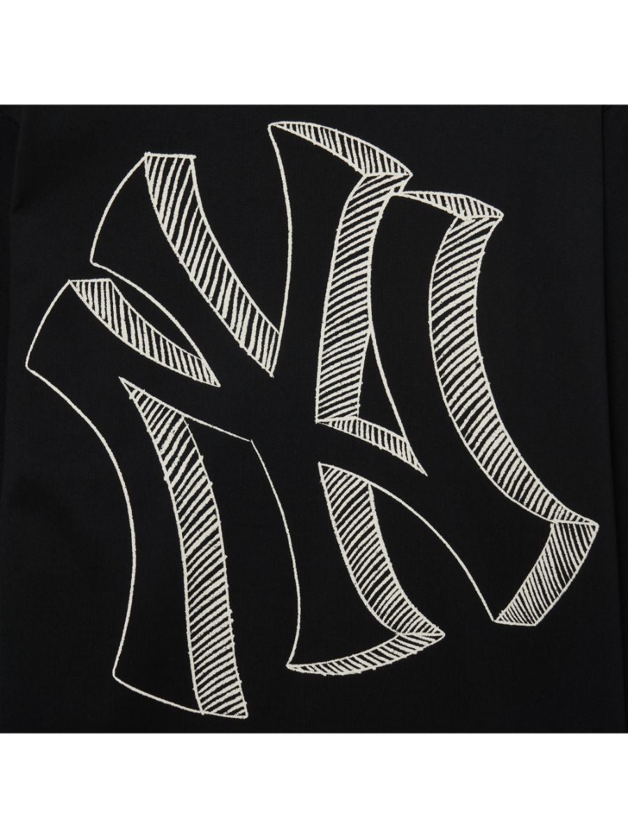 New York Yankees Metallic White T-Shirt