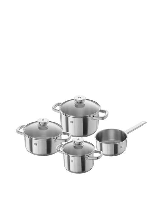  ZWILLING Cookware Set Essence, Silver, 4-Piece : Home & Kitchen