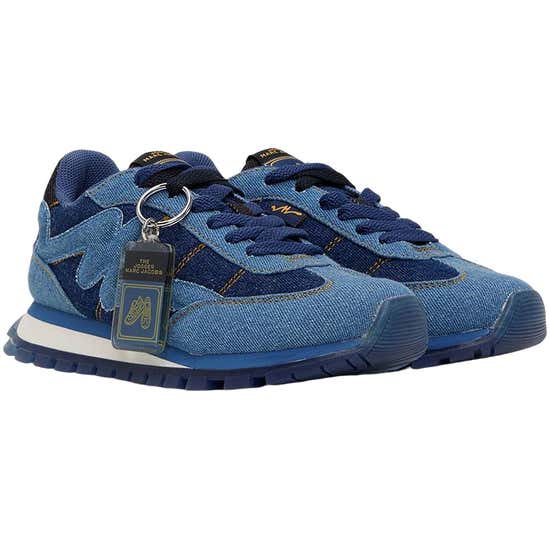 Marc Jacobs Blue 'The Denim Jogger' Sneakers