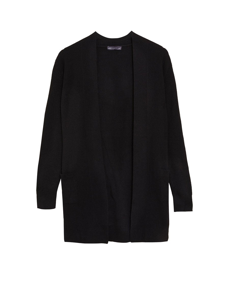 Marks and hotsell spencer black cardigan