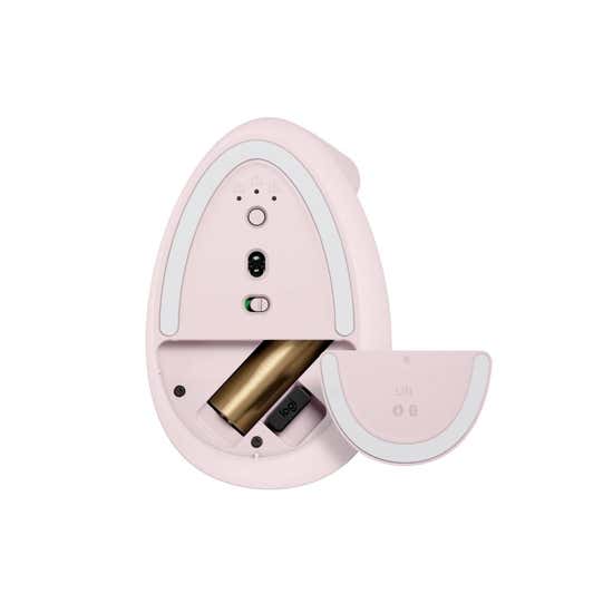 Logitech Pink Lift Vertical Ergonomic Mouse - Central.co.th