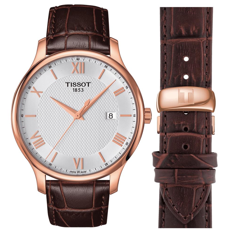 5.0 OFF on TISSOT Men Watch Tradition T0636103603800