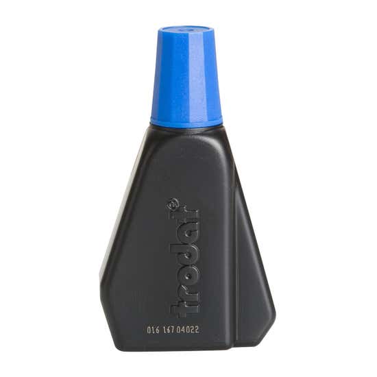 Trodat Water Based Ink for Ink Pad, Blue - Office Supplies