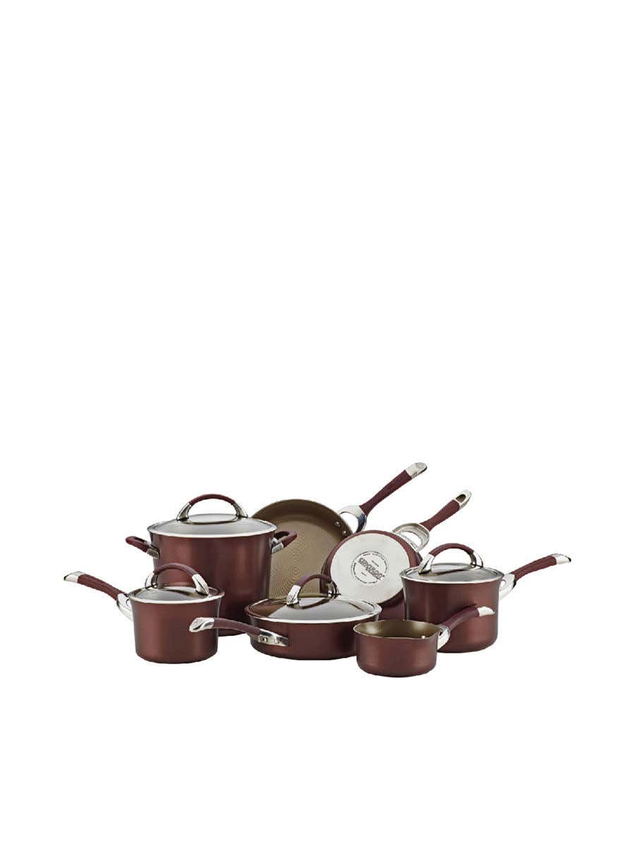 Circulon Symmetry Merlot Cookware Set, 3 Piece