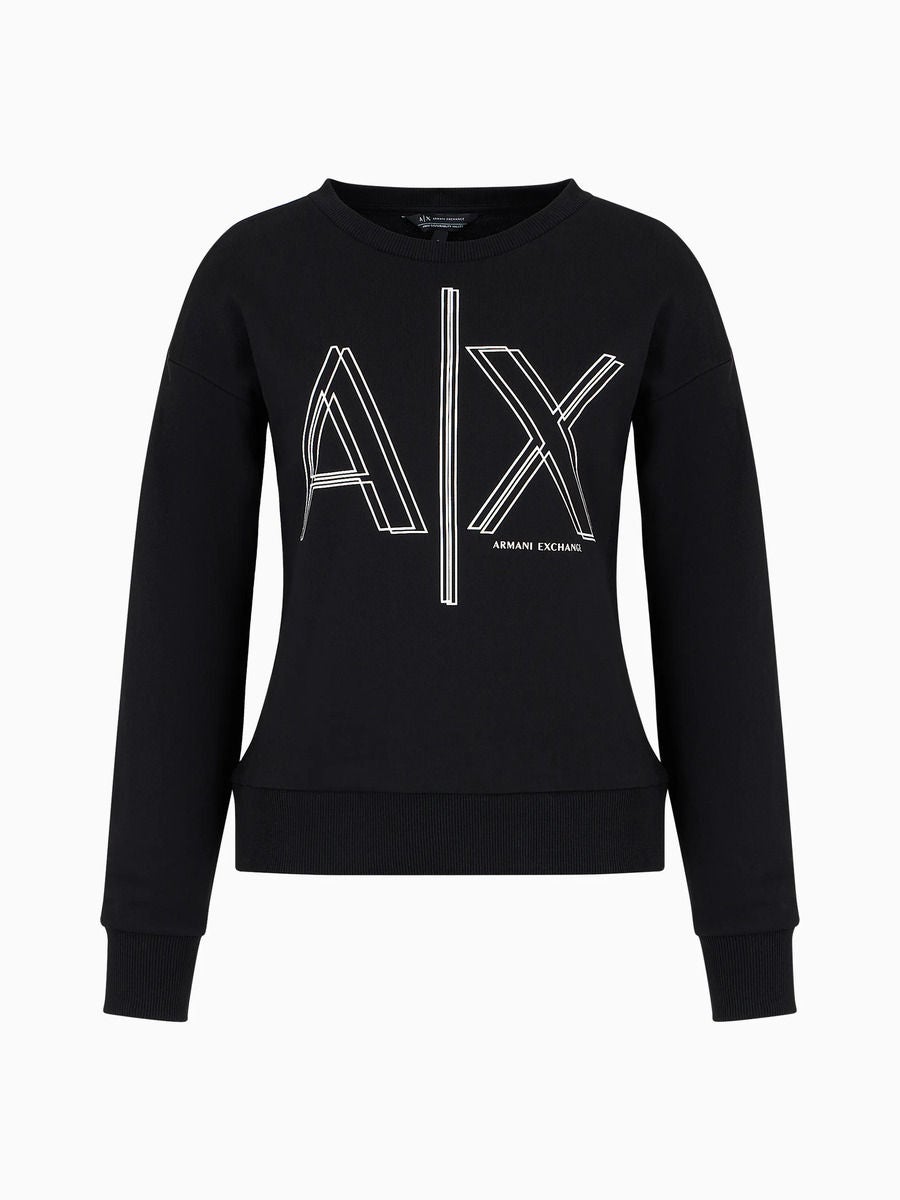 ARMANI EXCHANGE Women s Sweatshirt Black Central .th