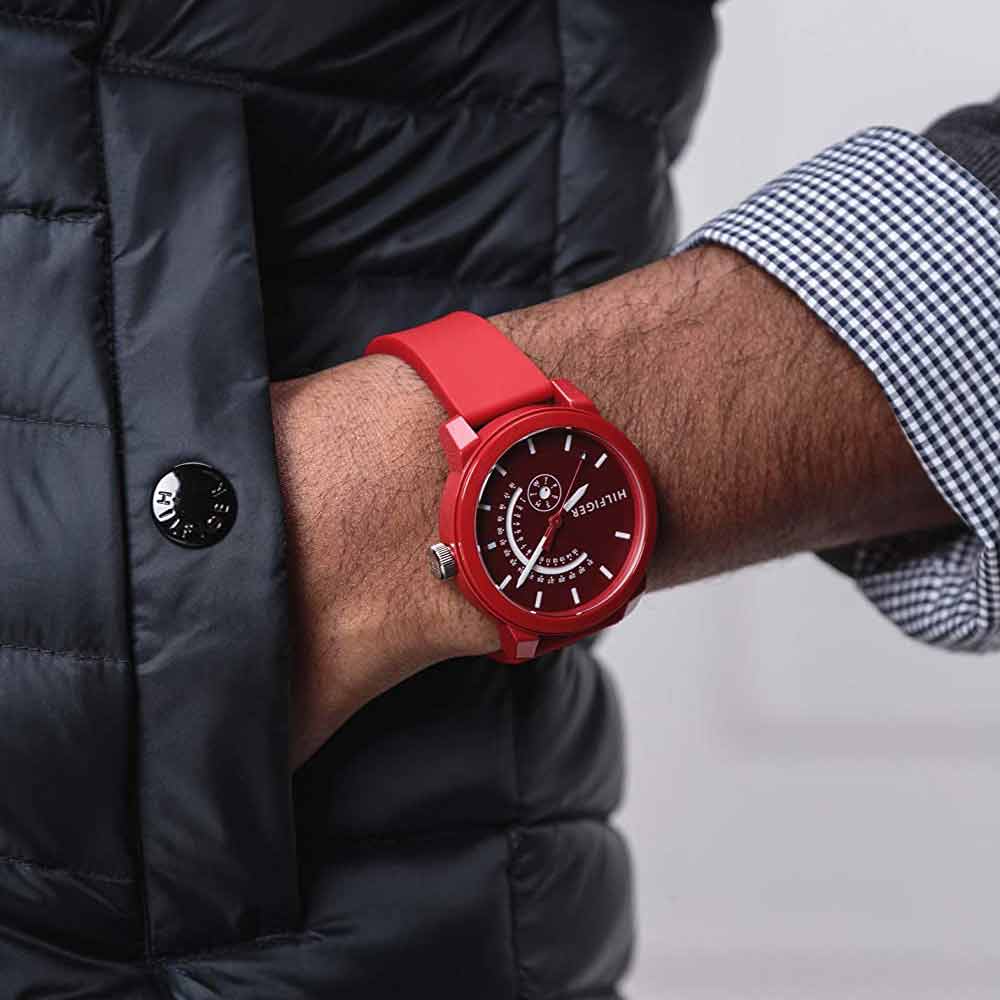 Tommy hilfiger red online watch